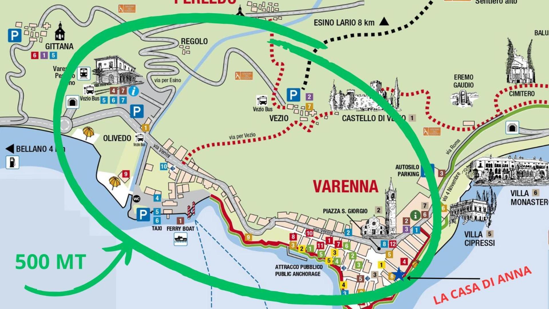 La Casa Di Anna Apartman Varenna Kültér fotó